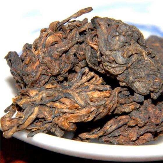 Юньнаньский спелый выдержанный чай Пу Эр Лао Ча Тоу 100g