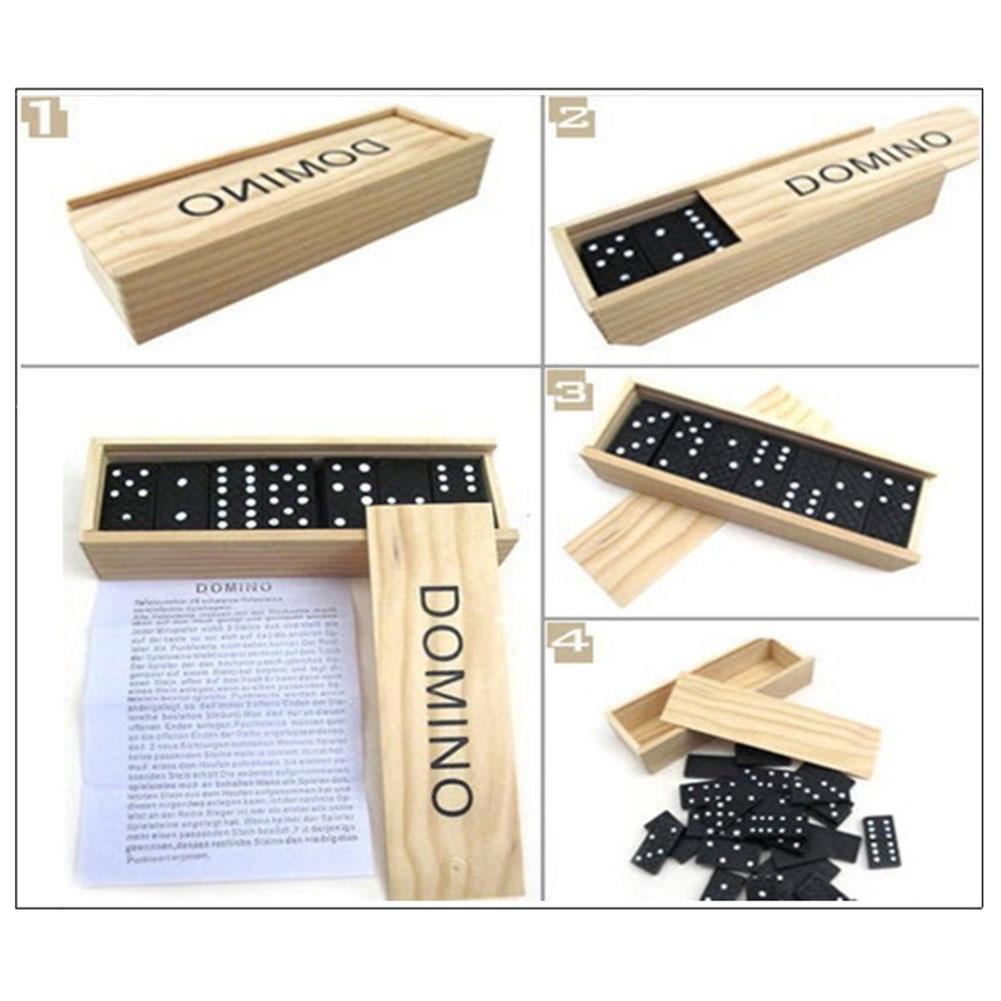 Vip For Wooden Box Черная деревянная доска Domino 500шт O8T4 multicolor-one-size