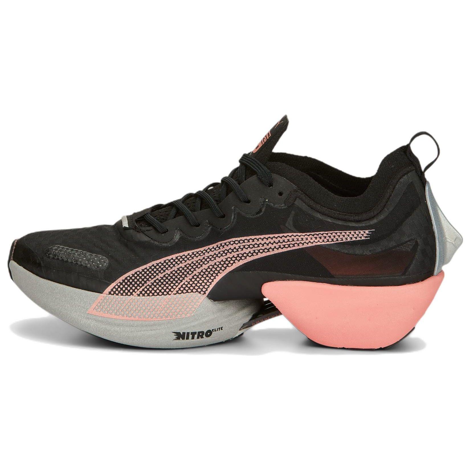 Puma Кроссовки Fast-R Nitro Elite Carbon Black Carnation Pink Women 376900-01 37
