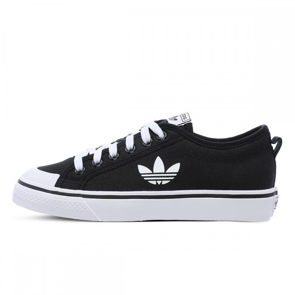 ADIDAS Nizza Trefoil HQ6939 CBLACK FTWWHT GUM4 220