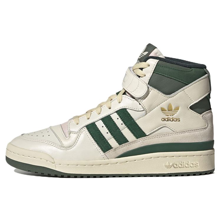 Adidas Forum 84 Off White Dark Green Кроссовки унисекс Cream Team-Dark-Green Cloud-White GW2203 36