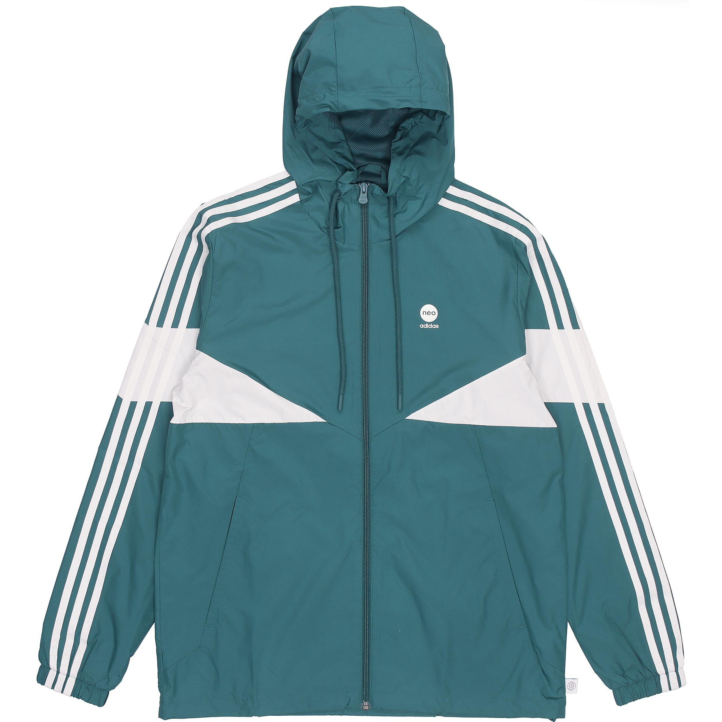 Adidas Neo Sport Мужская куртка с капюшоном Верхняя одежда Бирюзовый HM7431 S