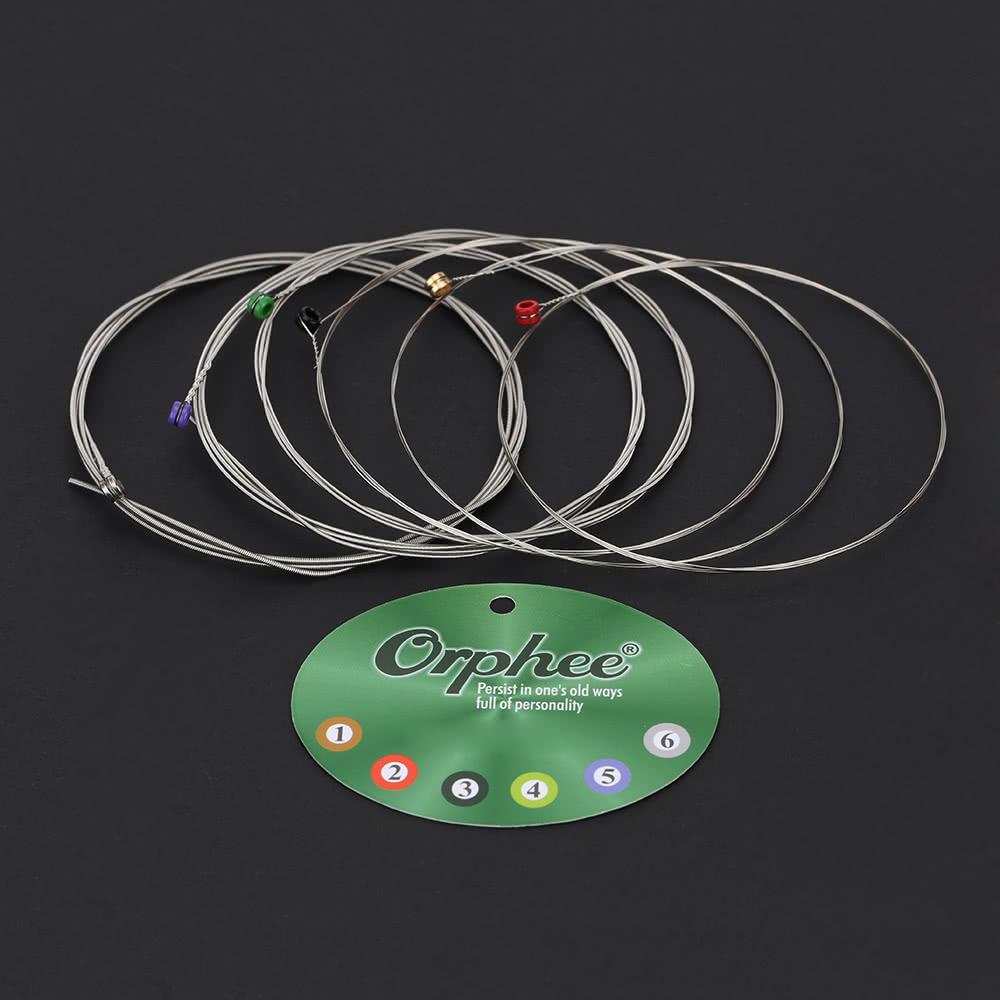 Orphee RX19 Набор струн для электрогитары, 6 шт.  (.011-.050)  Никелевый сплав среднего напряжения
