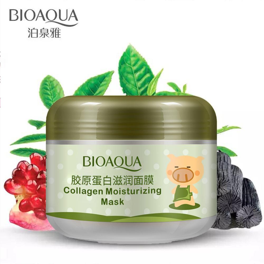 Bioaqua Mask Косметическая очищающая пузырьковая маска Газированная пузырьковая глиняная маска