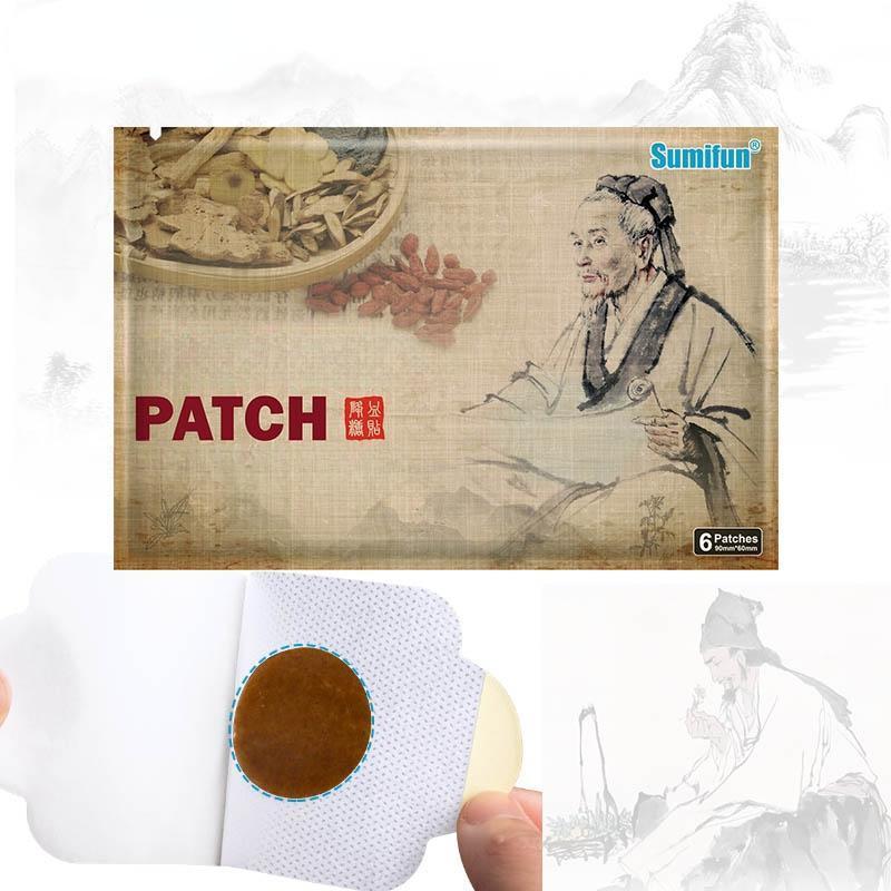 6 шт./пакет Sumifun сахарные пластыри балансировочные пластыри 100% китайские