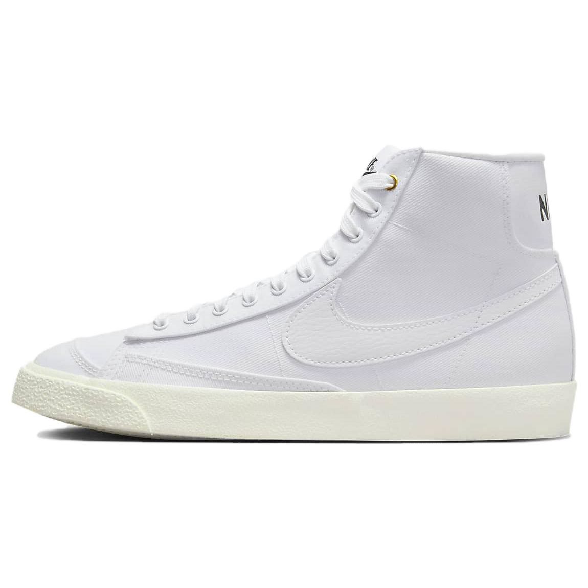 Nike Blazer Mid 77 Canvas White Sail Женские кроссовки черные DX5550-100 36