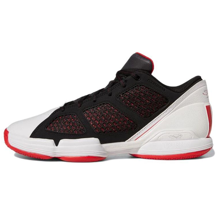 Adidas Adizero Rose 1.5 Low Restomod Black Vivid Red Мужские кроссовки Core-Black Cloud-White GY9124 46⅔