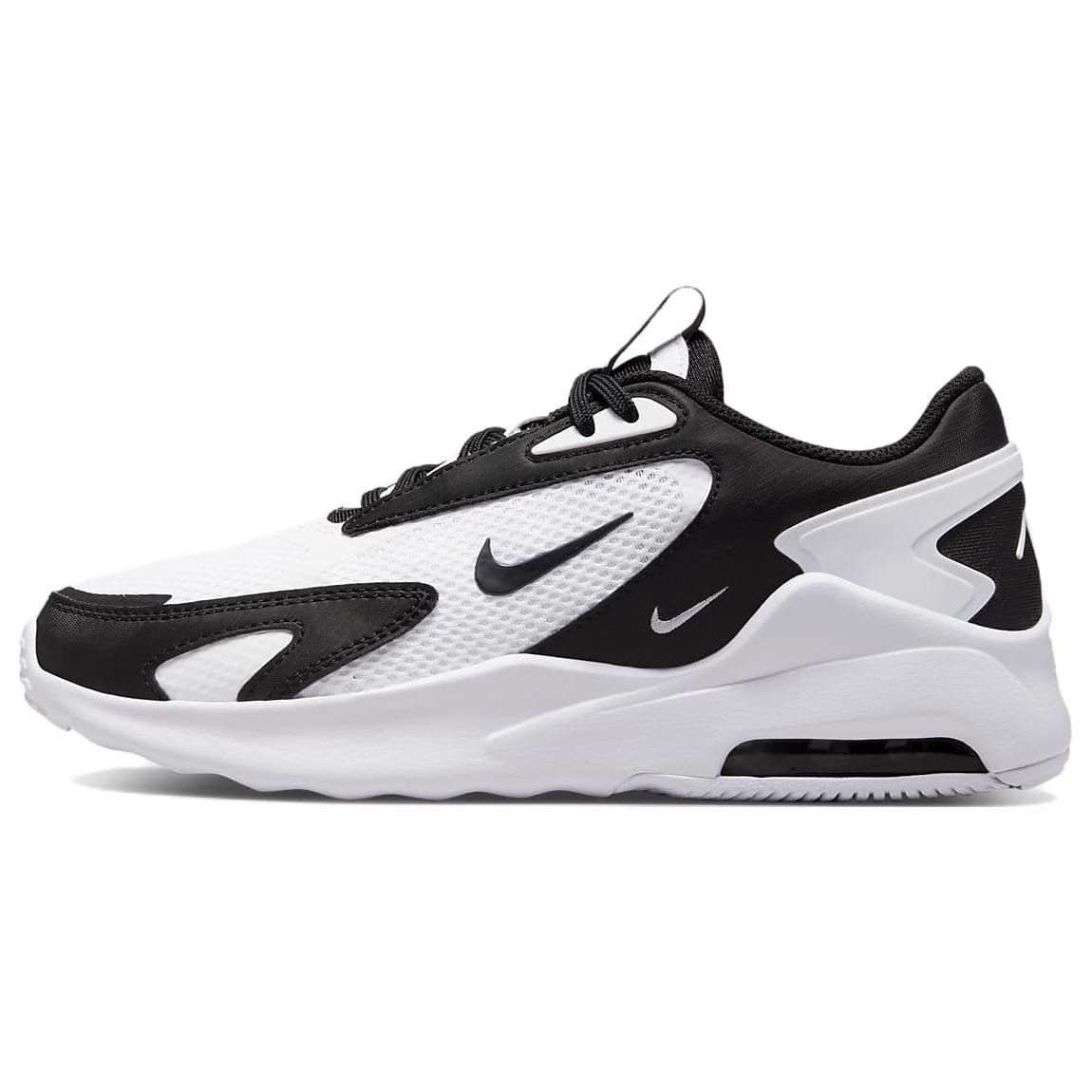 Белые черные женские кроссовки Nike Air Max Bolt CU4152-101 36.5