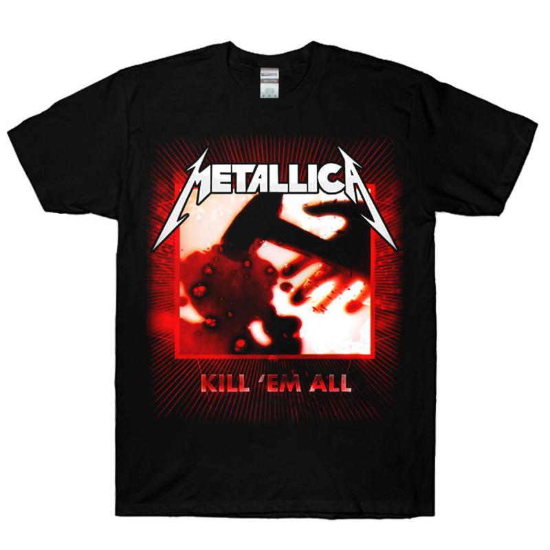 Черная футболка унисекс Metallica Kill  Em All S
