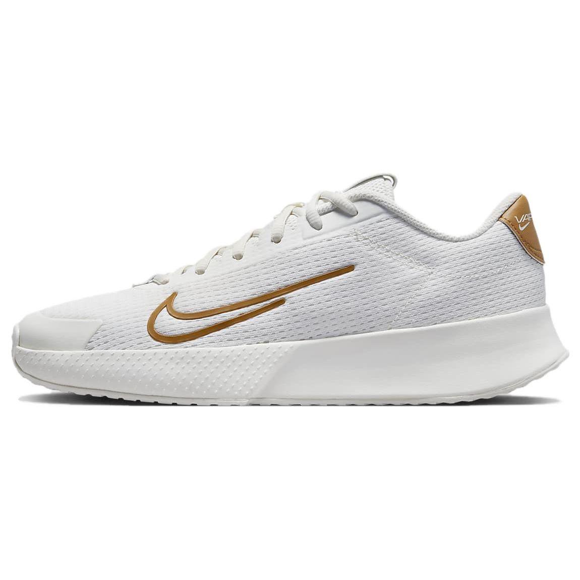 NikeCourt Vapor Lite 2 HC Sail Desert Ocher Женские кроссовки Кремовые DV2019-102 38