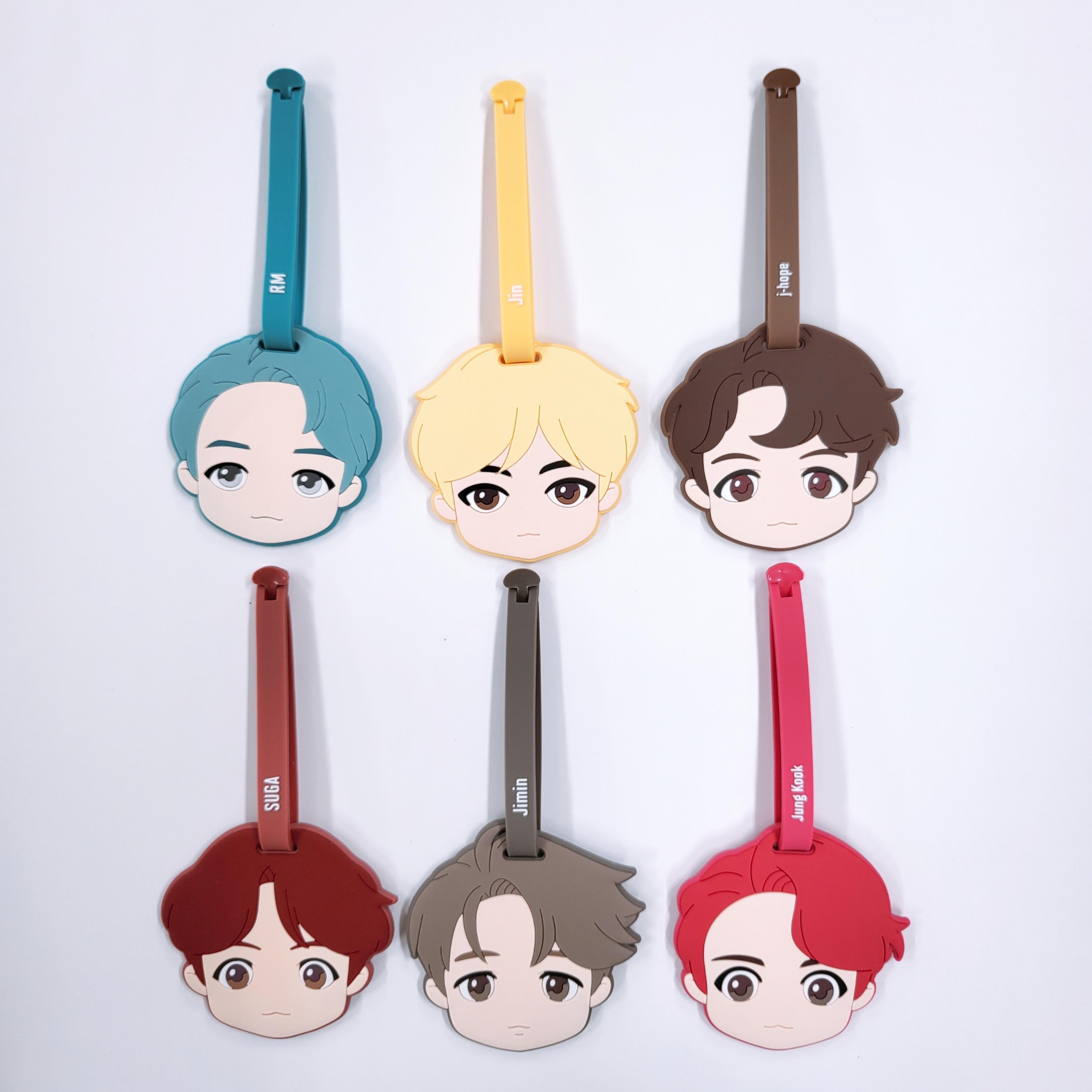 Багажная бирка BTS TinyTan House Of BTS Официальные аутентичные товары K-POP RM