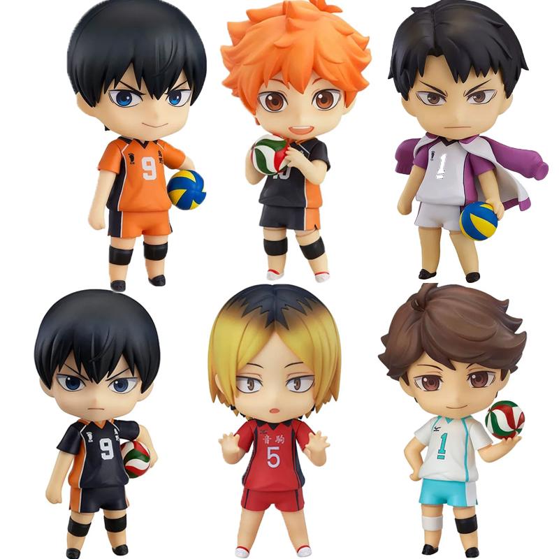 Аниме Haikyuu Anime Figuras Kei Tsukishima, экшн-фигурка, игрушка, Ushijima Wakatoshi Kozume Kenma, коллекционная модель куклы