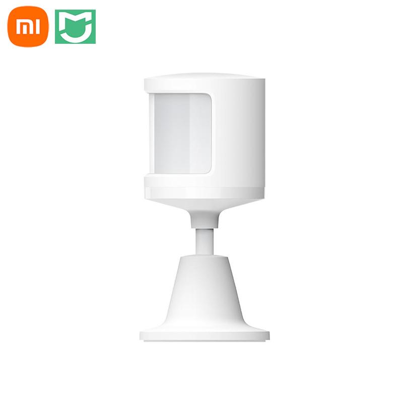 Датчик человеческого тела Xiaomi Mijia 2 с держателем, монитор движения тела, интеллектуальная связь, работа с приложением Mijia для умного дома белый