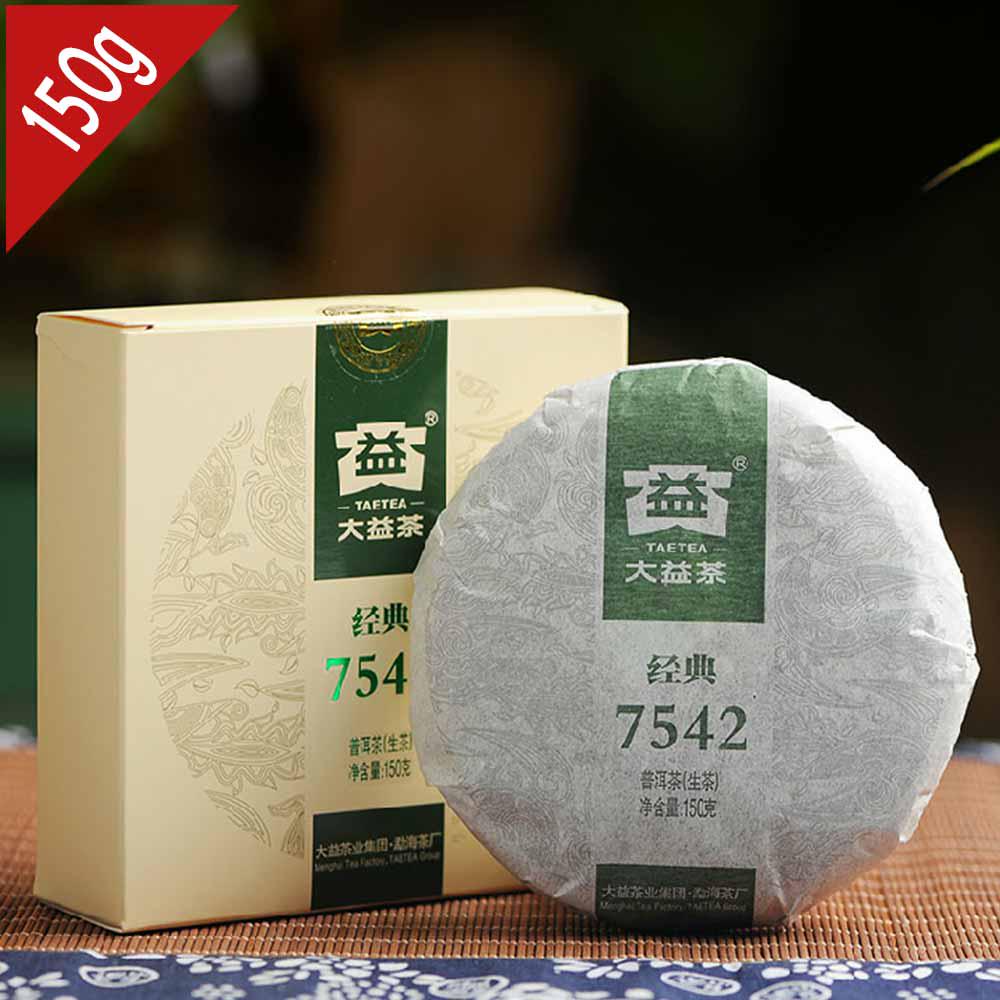   Joom 2012/2013 Dayi Classic 7542 Китай Мэнхай Пуэр 150 г TAETEA Шен Пуэр Сырой Пуэр Китайский Чай Пуэр