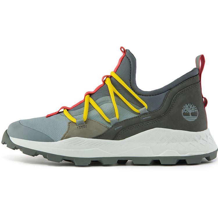 Timberland Brooklyn Series Sports Slip-Resistant Durable Low-Top Casual Shoes Men sneakers Gray A2HTBW 41