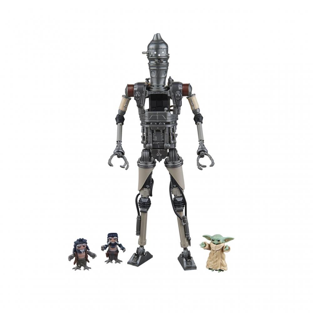 Кукольные театры Hasbro Star Wars STAR WARS Black Series IG-12 и Groogoo, Star Wars: Коллекция «Мандалорец» 15 см, набор из 2 фигурок G0074, подлинный продукт