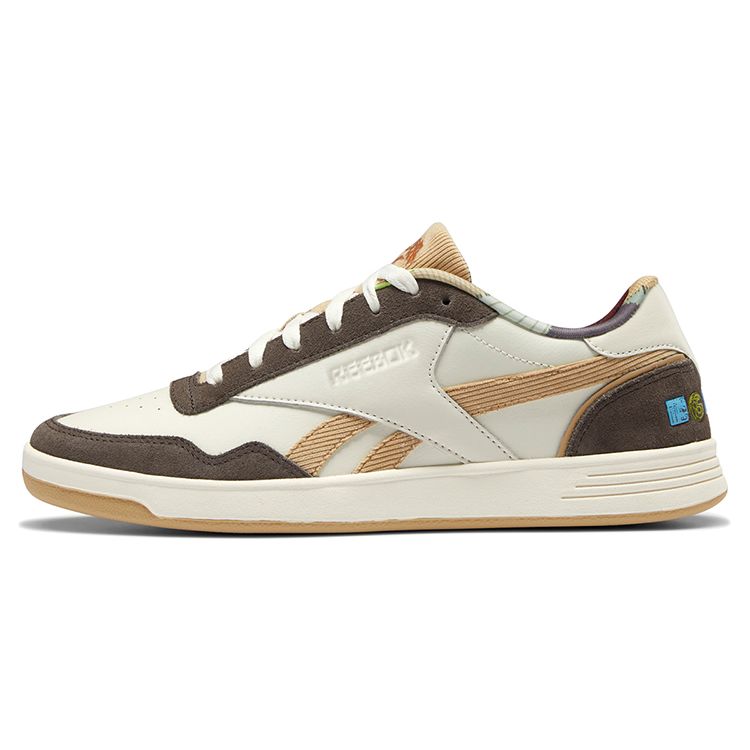 Reebok Kung Fu Panda X Royal Techque T Прочные легкие низкие кроссовки унисекс бежево-коричневые H02985 35