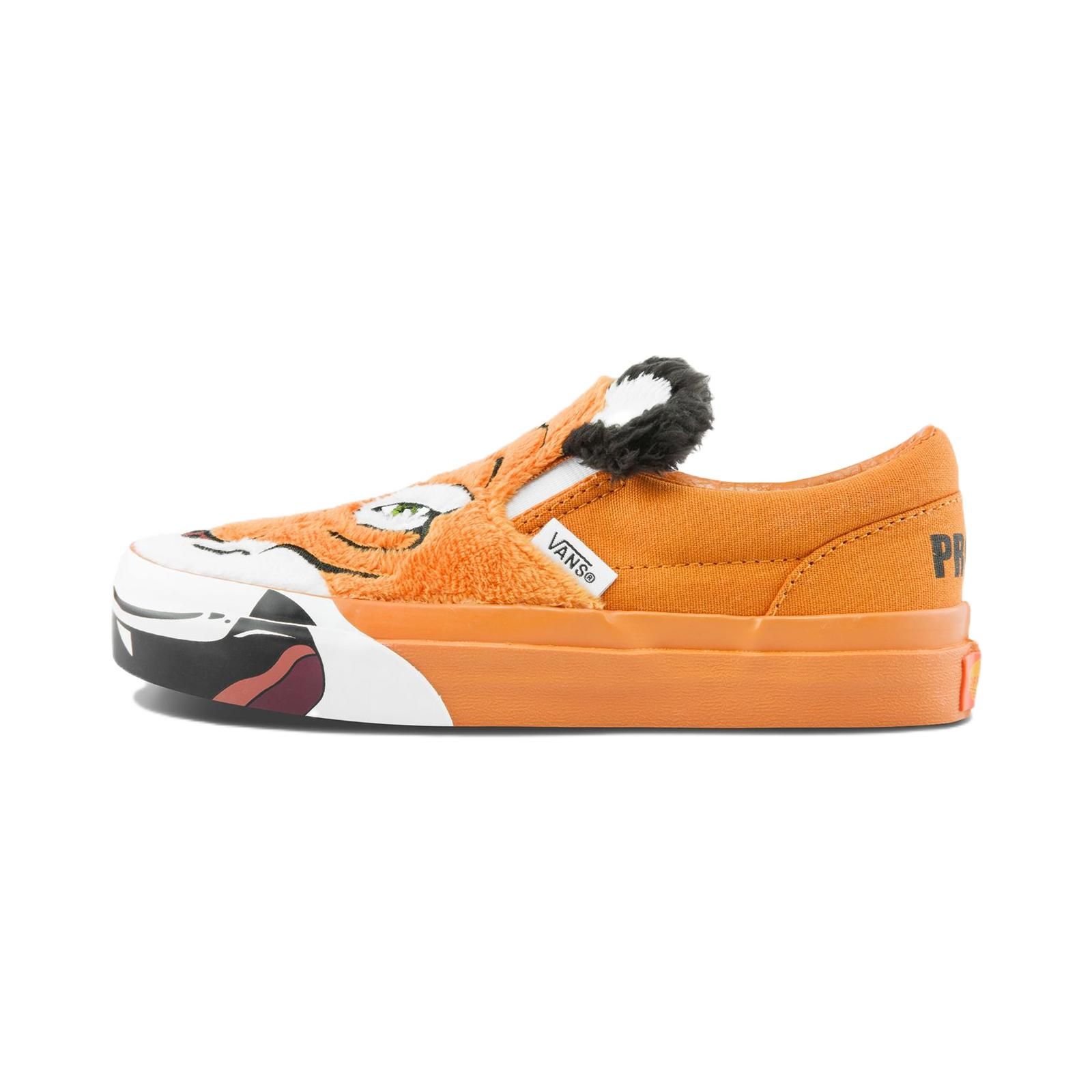 Детские кроссовки Vans Discovery Channel x Classic без шнуровки для малышей Project Cat Baby, оранжевые VN0A5KRR9FA 34