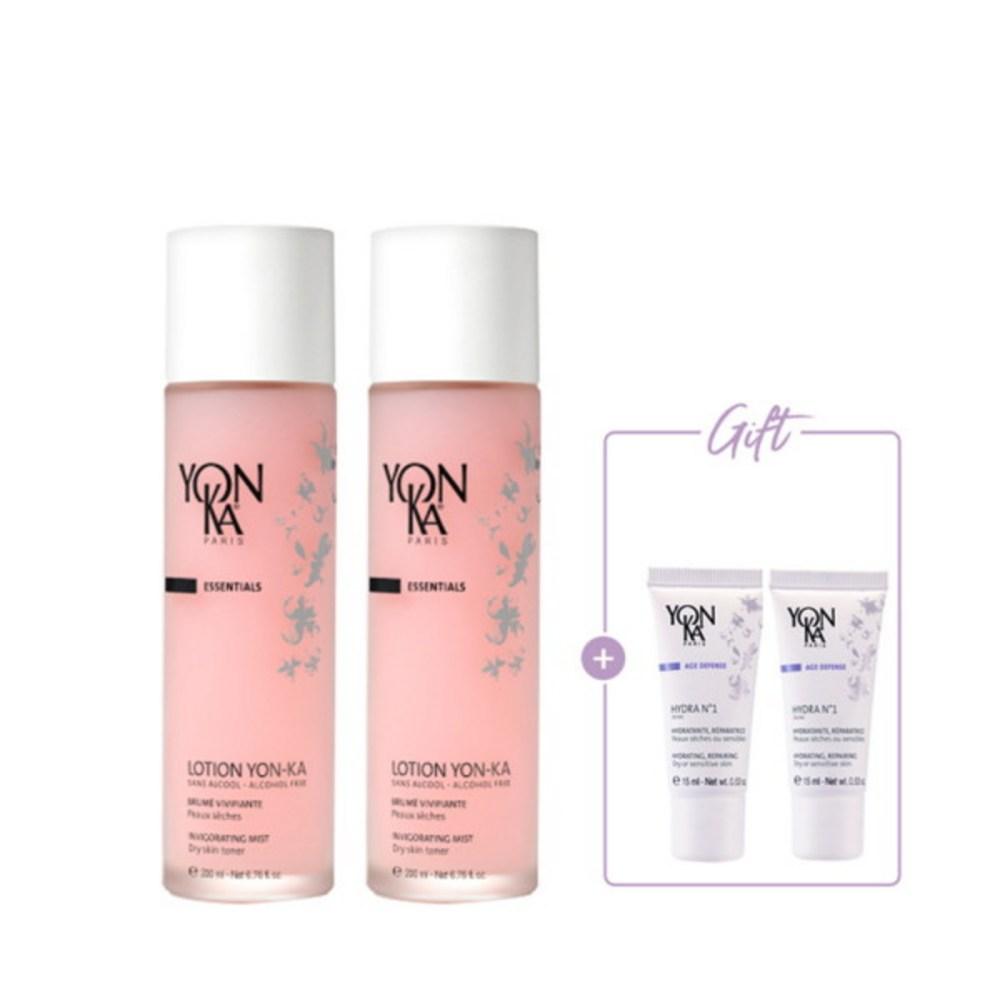 [Yonka] [Рекомендуемый успокаивающий товар] Lotion PS Duo Set (Лучший тонер номер один в виде спрея), 2 шт., 1 шт.