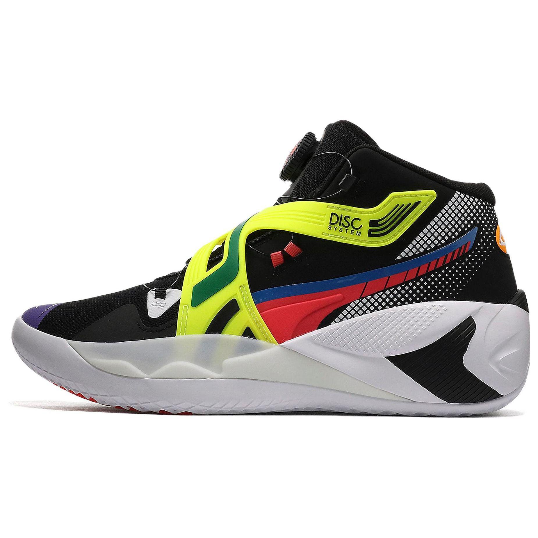 Мужские кроссовки Puma Disc Rebirth Black Yellow Alert 194812-02 41