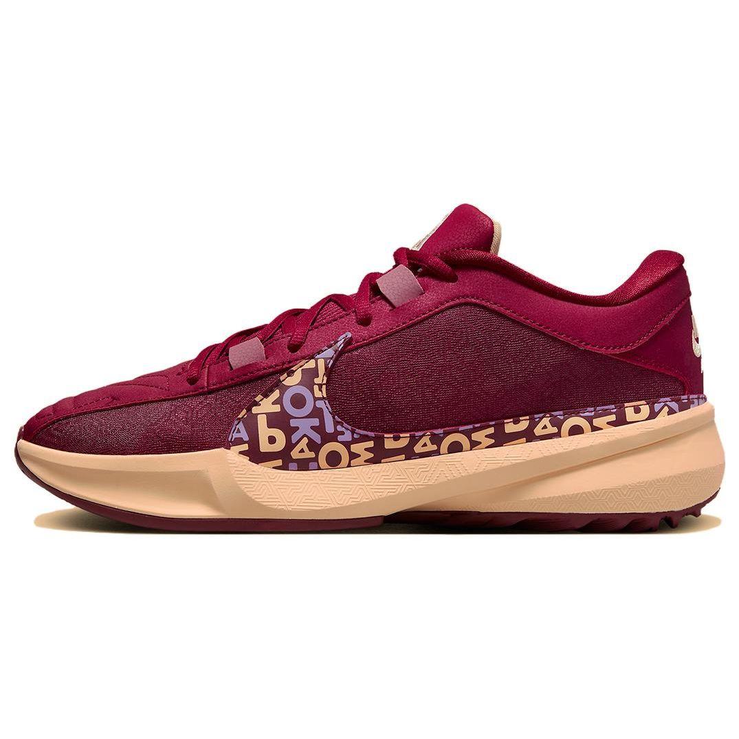 Мужские кроссовки Nike Zoom Freak 5 Alphabet Bros Red Noble-Red Ice-Peach DX4985-600 45