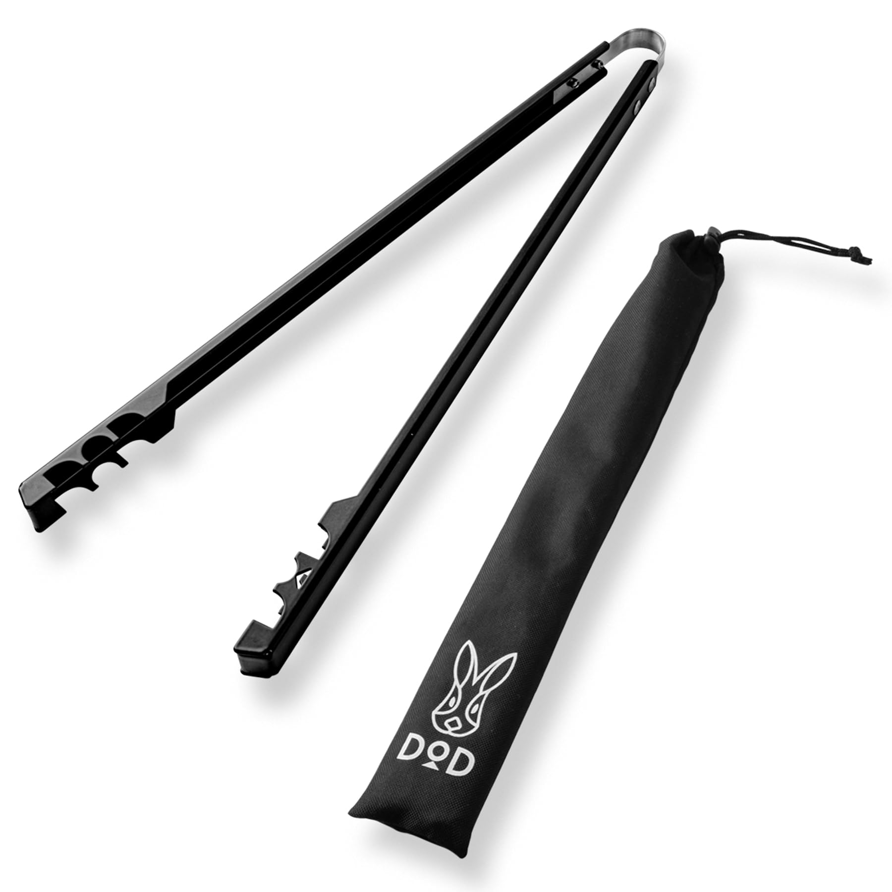 Щипцы кулинарные DOD Futsuno Tongs Щипцы для костра Огненные ножницы TG1-899-BK Черная длина (Прибл.) 42см