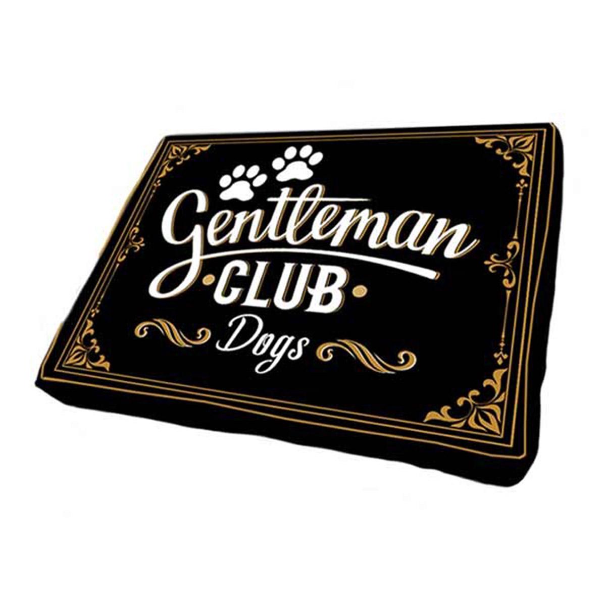 Les Trésors De Lily [Q5139] - Подушка для собак  Gentleman Club - Dogs  чёрная - 75x50x14 см. чёрный