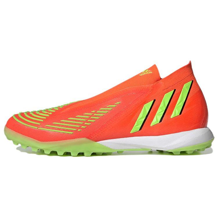 Футбольные бутсы  Joom Мужские кроссовки adidas Predator Edge.1 TF Game Data Pack Solar-Red Solar-Green Core-Black GW0952 40⅔