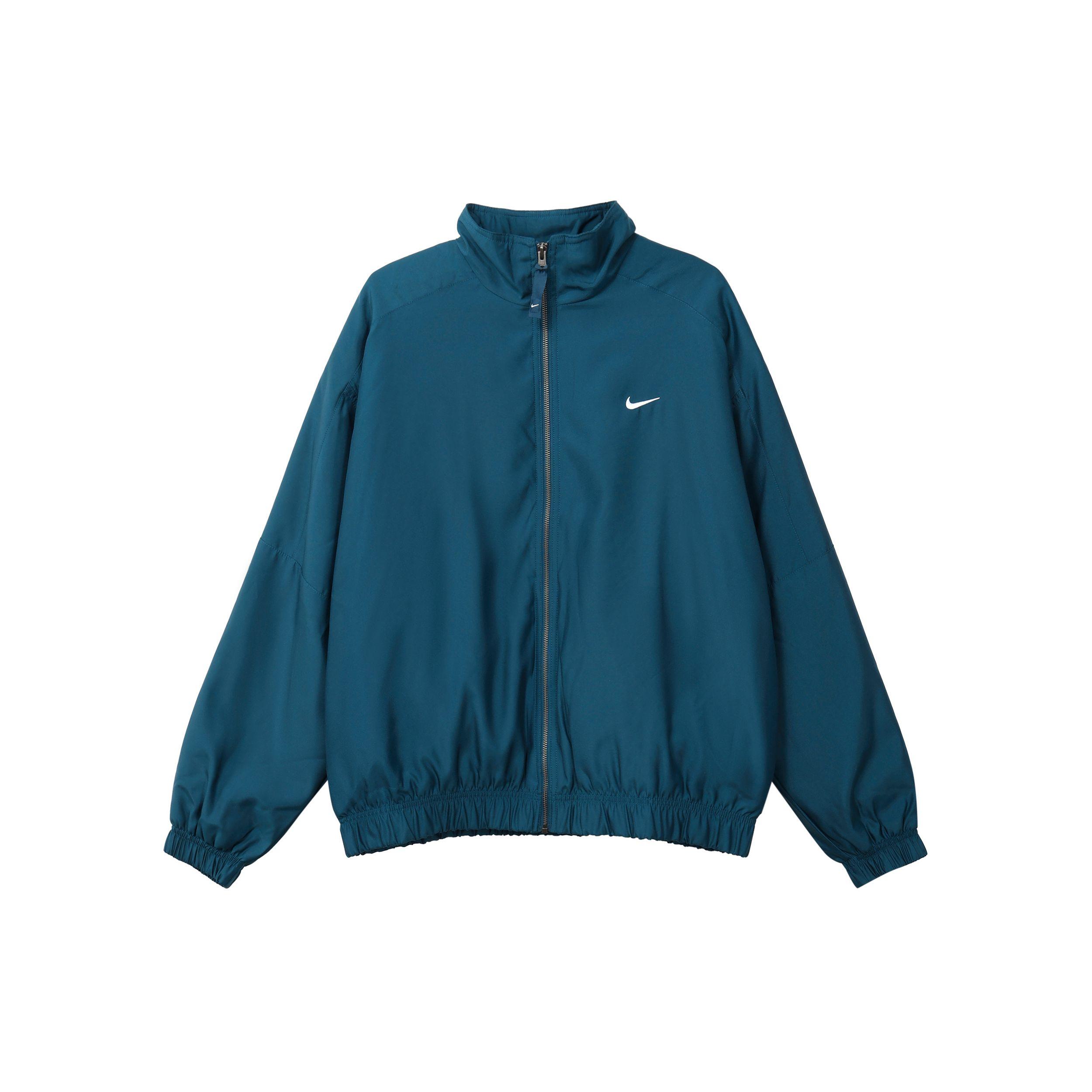 Nike Куртка Solo с вышитым логотипом-галочкой и воротником-стойкой Куртки унисекс Синие DN1267-460 S