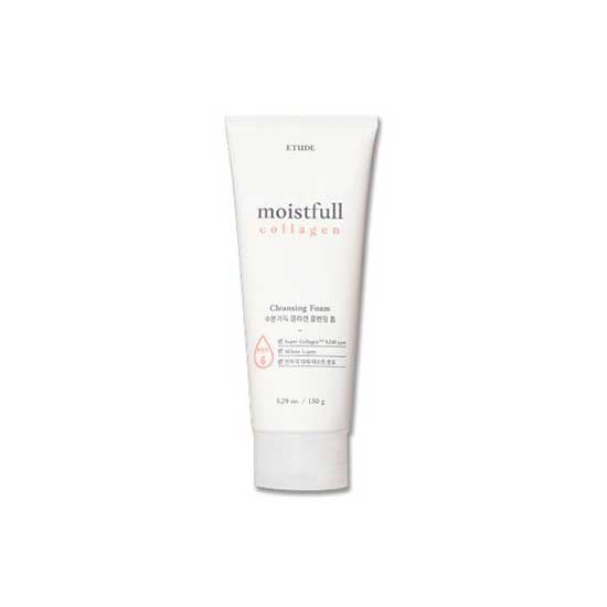ETUDE Moistfull Collagen Cleansing Foam 150ml - пенка для умывания с коллагеном