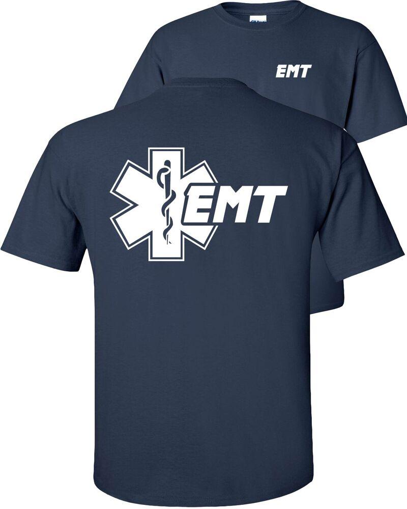 Футболка унисекс Emt Emergency Medical Technician Star Of Life S