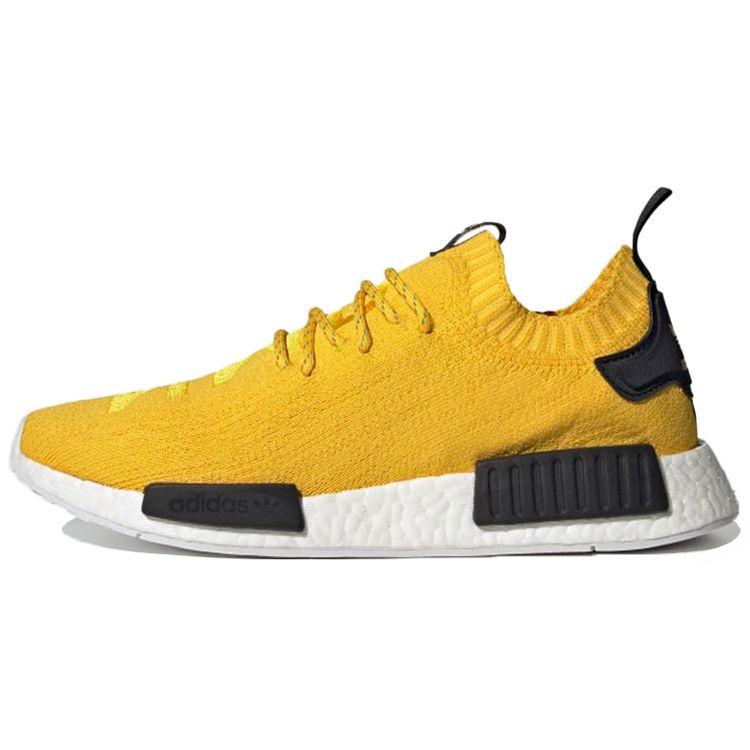 Кроссовки унисекс adidas NMD_R1 Primeknit EQT Yellow Core-Black S23749 36
