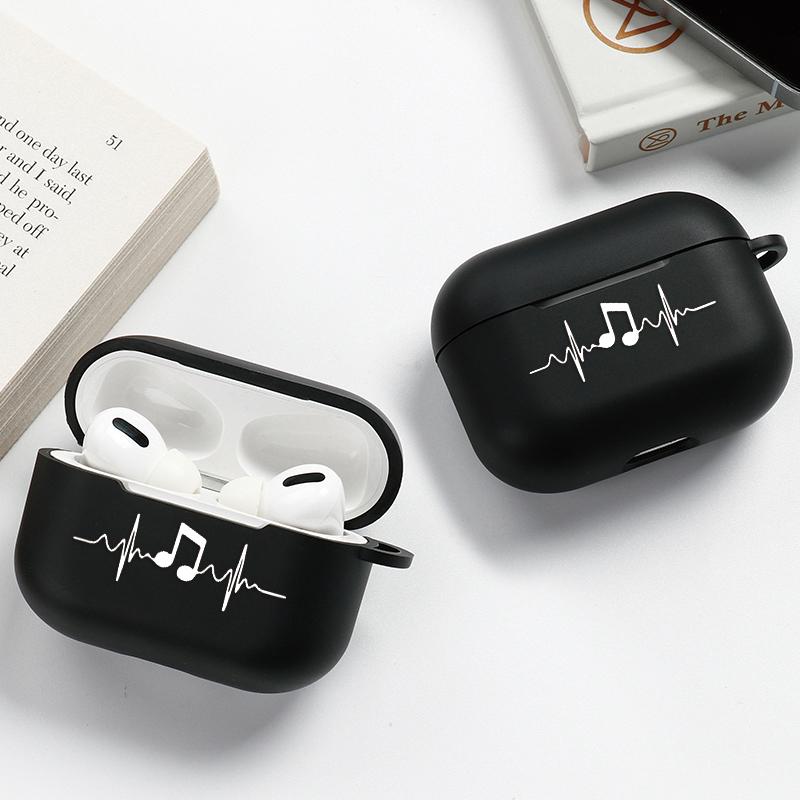 Чехол для наушников AirPods Pro с Bluetooth для Apple Air Pods 1 2 3 Airpods 1/2/3 Air Pods, черный защитный чехол для беспроводных наушников, мягкий силиконовый ТПУ Airpods