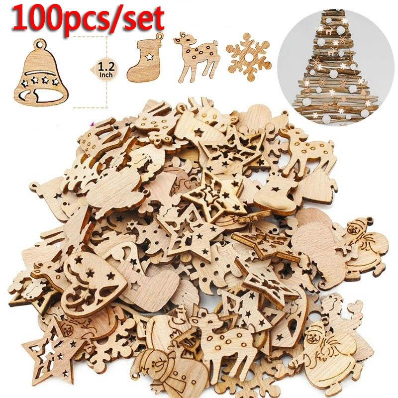 100 шт./компл. рождественские щепки 100pcs
