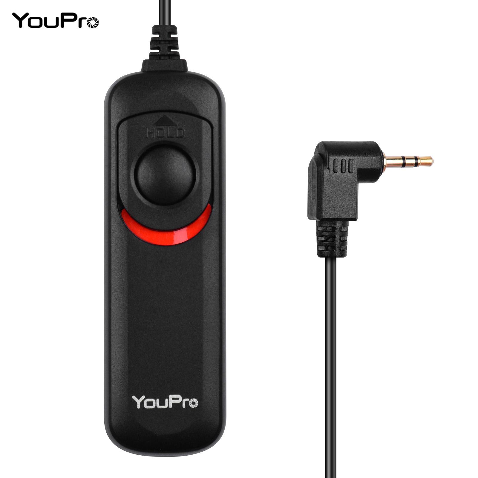 YouPro E3 Тип Кабель спуска затвора Таймер Пульт дистанционного управления 1,2 м/3,9 фута Замена кабеля для Canon чёрный