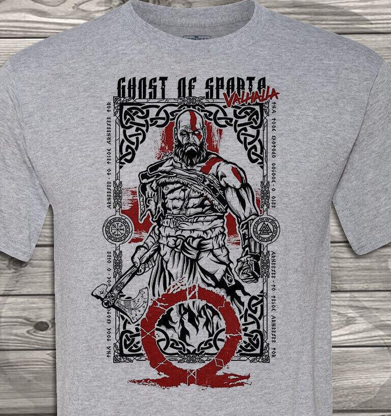 Футболка унисекс God Of War Ragnarok Kratos Stained Glass Super Sof Fast S