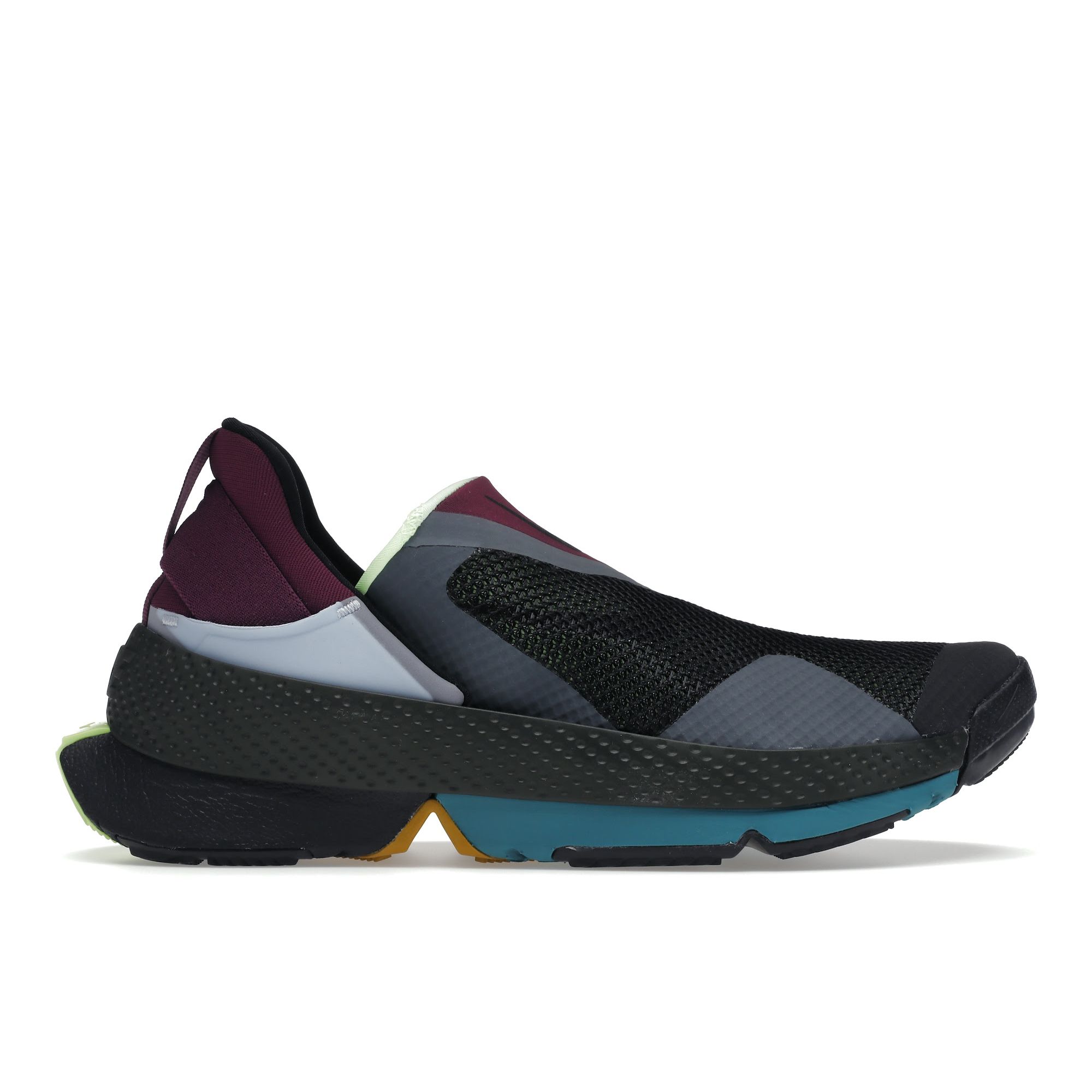 Кроссовки унисекс Nike GO FlyEase Black Lime Glow CW5883-004 36.5