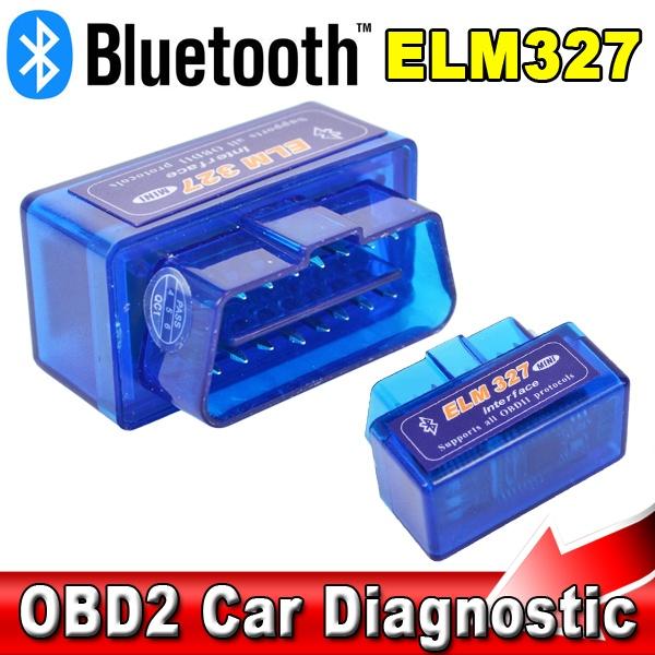  Bluetooth Elm327 OBD2 V2.1 сканер автомобильный диагностический инструмент ELM 327 адаптер OBDII автоматический диагностический инструмент с приложением работает на Android/Symbian