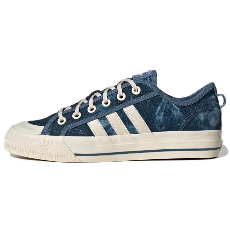 Adidas Nizza RF Bleached — Темно-синие кроссовки унисекс Crew Blue Wonder-White GX4602 36⅔
