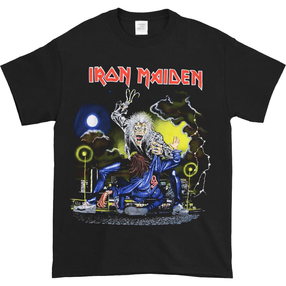 Черная футболка унисекс Iron Maiden No Prayer On The Road S