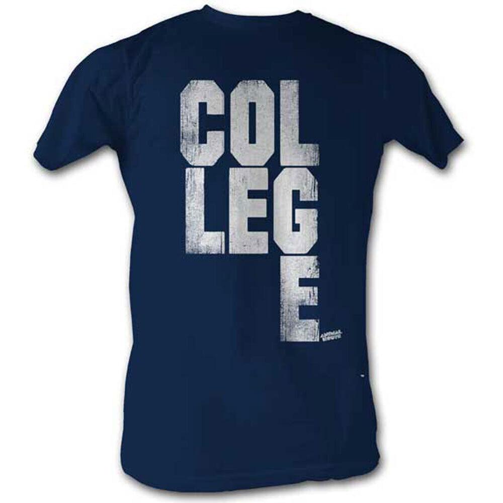 Темно-синяя футболка унисекс Animal House College Scrabble S