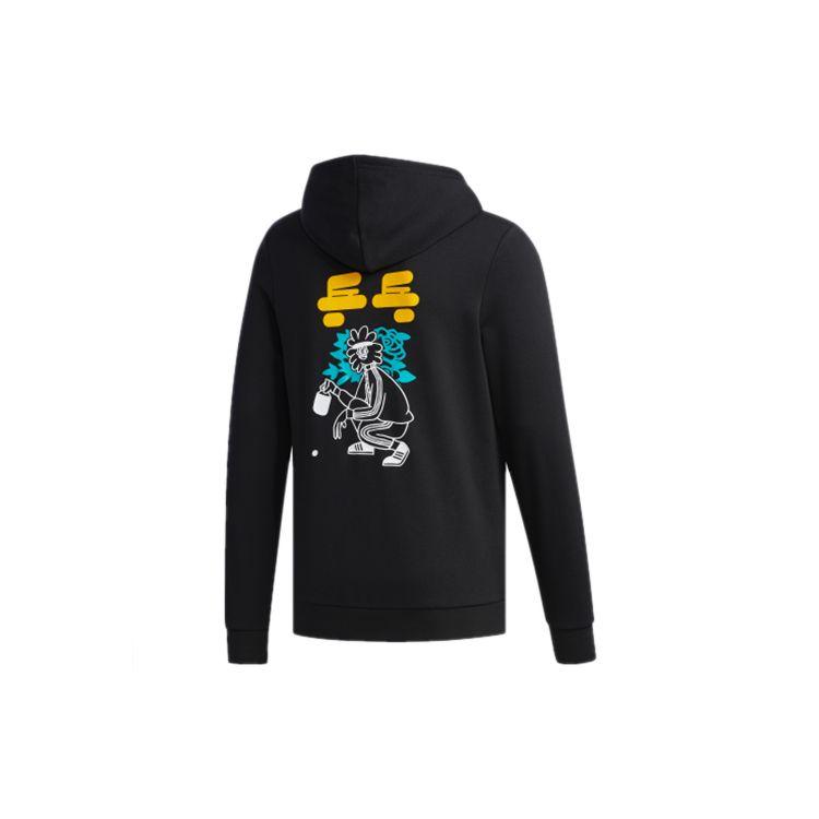 Мужская толстовка с капюшоном Adidas Neo M Radio W черная FU3587 XL
