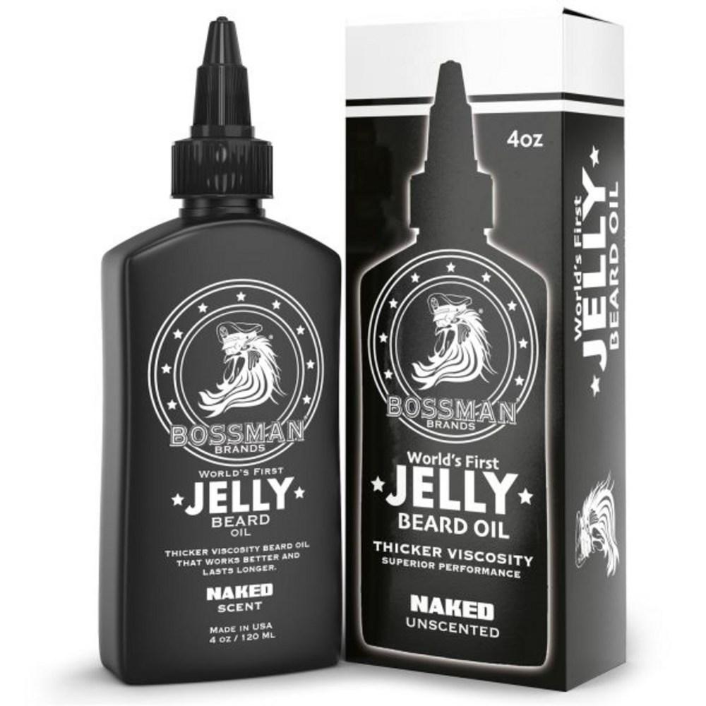   Joom Bosman Beard Oil Jelly 4 унции Beard Growth Softener Moisturizer Lotion Gel с натуральными ингредиентами Продукт Stage Coach Scent, Naked Jelly