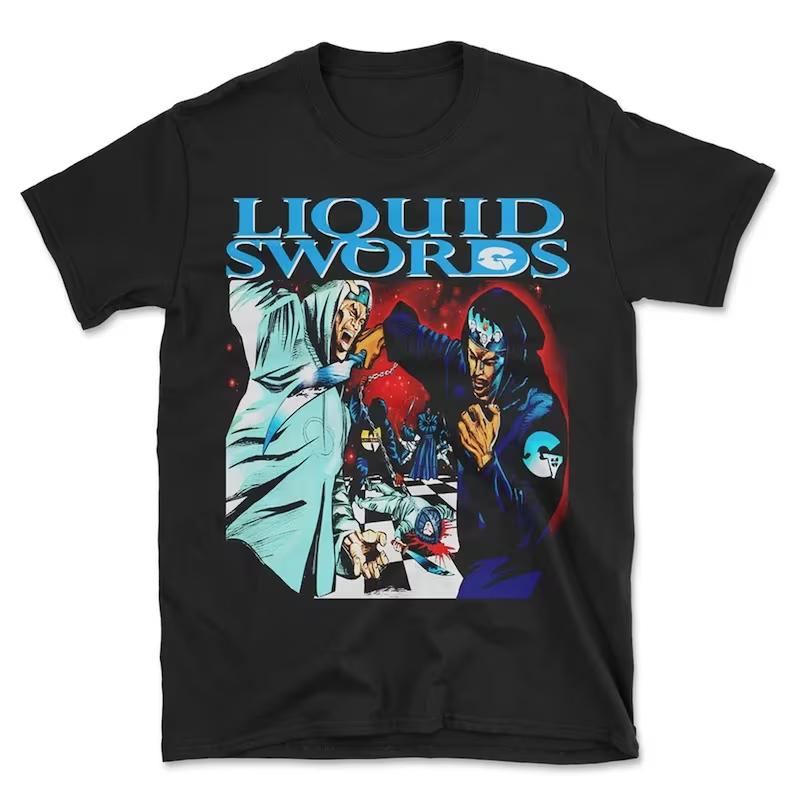 Футболка унисекс Liquid Swords Album Hip Hop Rap GZA S