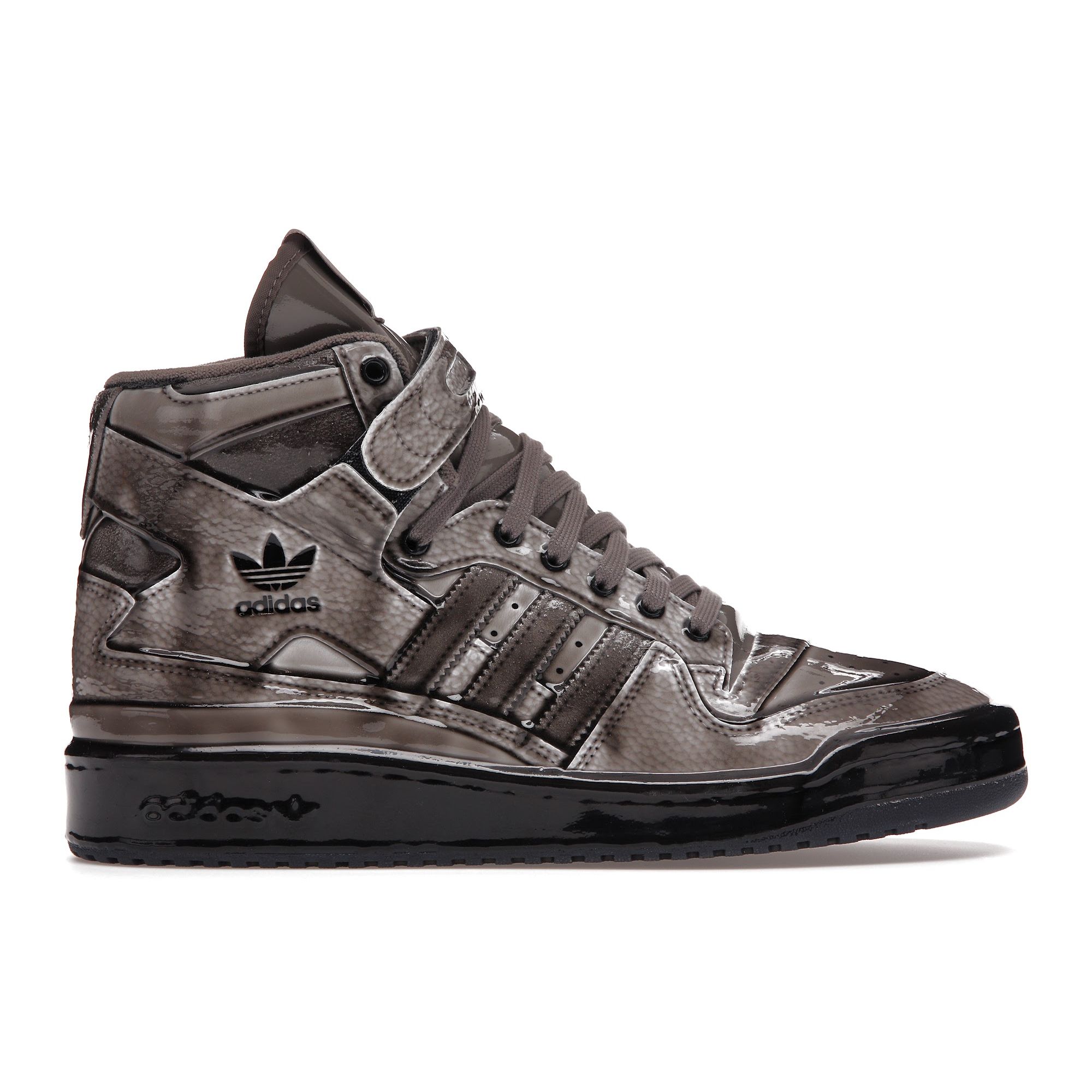 Adidas Jeremy Scott x Forum High Dipped — Кроссовки унисекс из карбона, серый цвет поставщика G54999 36