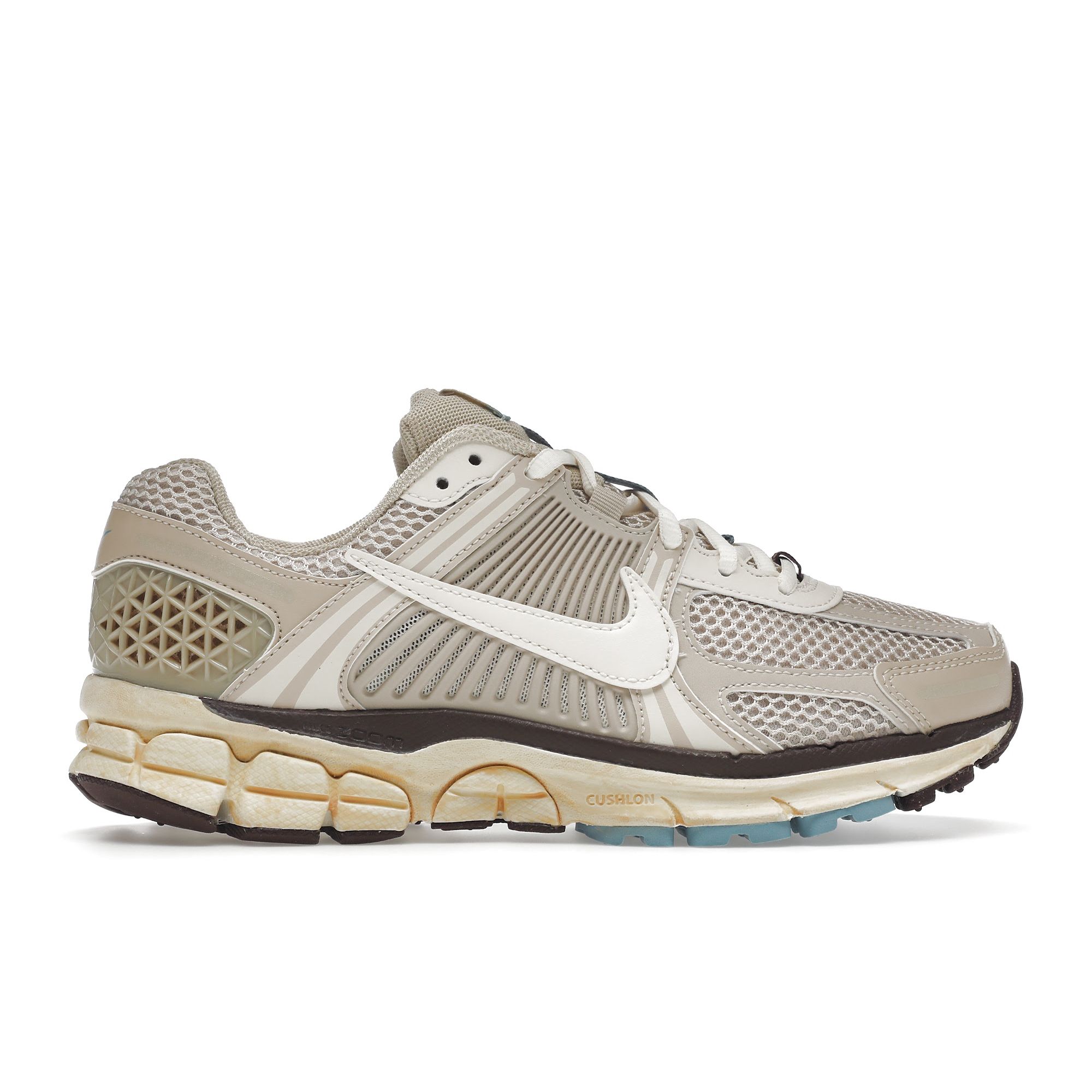 Женские кроссовки Nike Air Zoom Vomero 5 Oatmeal светло-коричневого цвета с парусом цвета слоновой кости FB8825-111 42.5