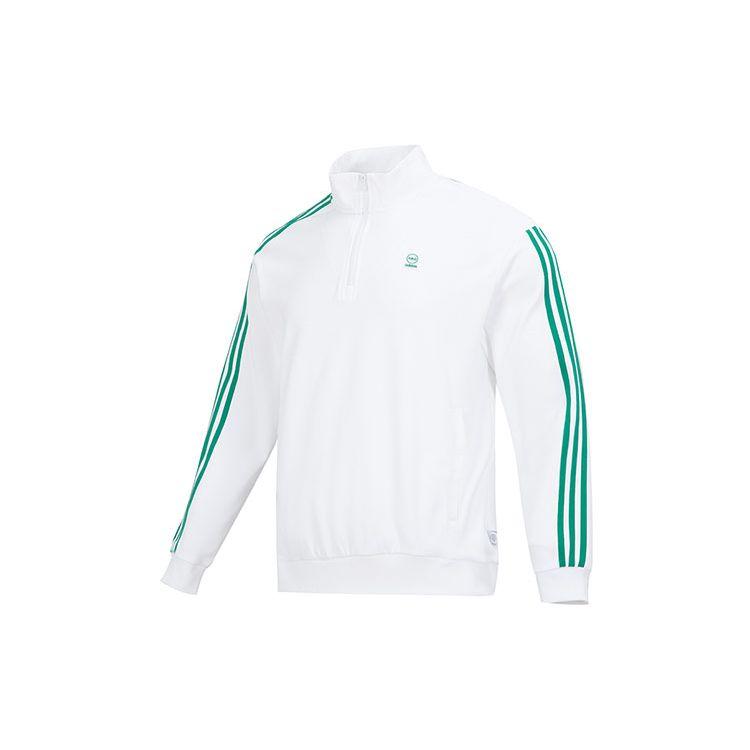 Adidas Neo Pure Color Бег Фитнес Пуловер Толстовка Унисекс Топы Белый Зеленый IK5432 M