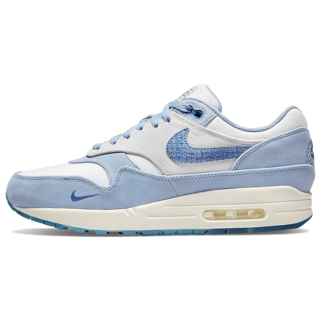 Nike Air Max 1 Premium Air Max Day — кроссовки унисекс Blueprint White Dark-Marina-Blue Leche-Blue DR0448-100 42