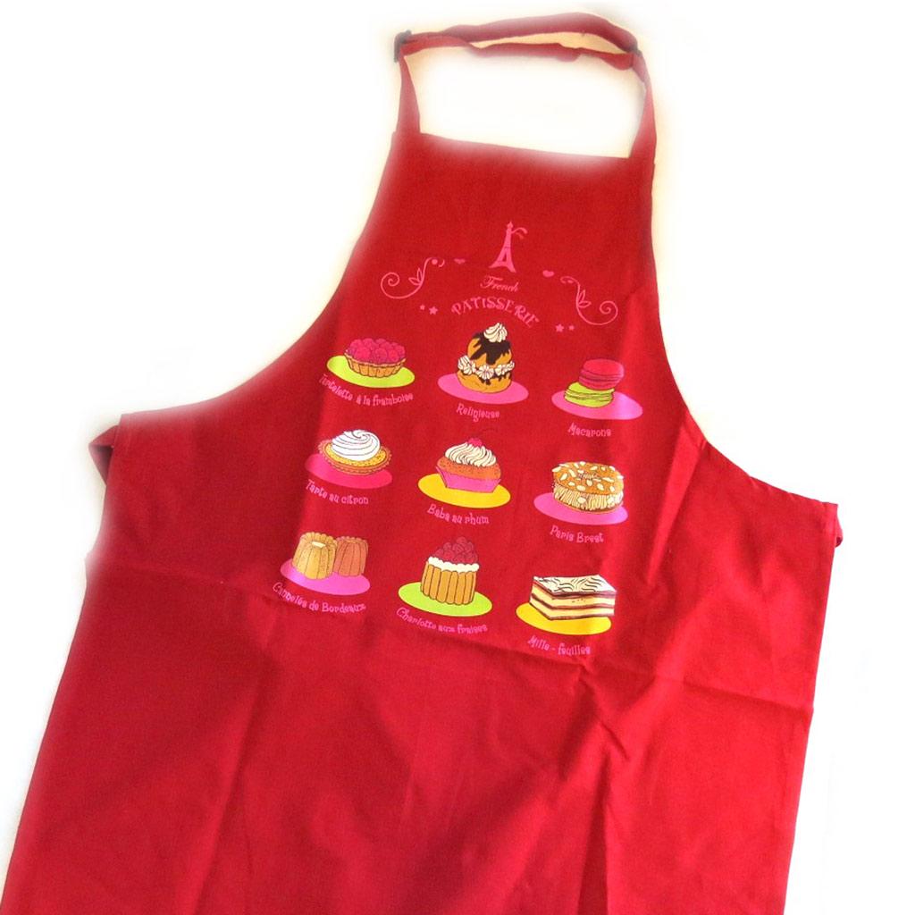Les Trésors De Lily [M5770] - Дизайнерский фартук  La Patisserie Française  красный. красный