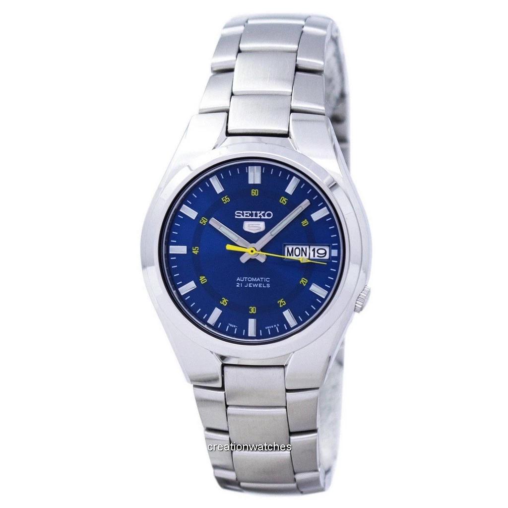 Брендовые часы  Joom Seiko 5 Sports Automatic SNK615 SNK615K1 SNK615K Мужские часы синий